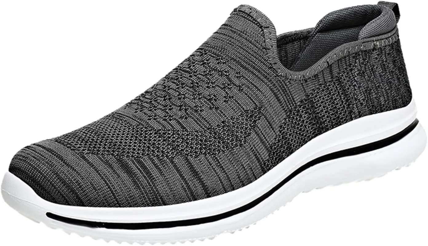 Arch Support Non Slip Minimalist Shoes for Men Slip-On Comfortable Light-Weight Shoe Lightweight Barefoot Shoes