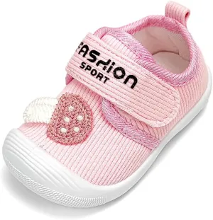 Baby Squeaky Shoes Toddler Boy Girl Sneakers Anti-Slip First-Walkers Lightweight Little Kid Trainers for Walking Running