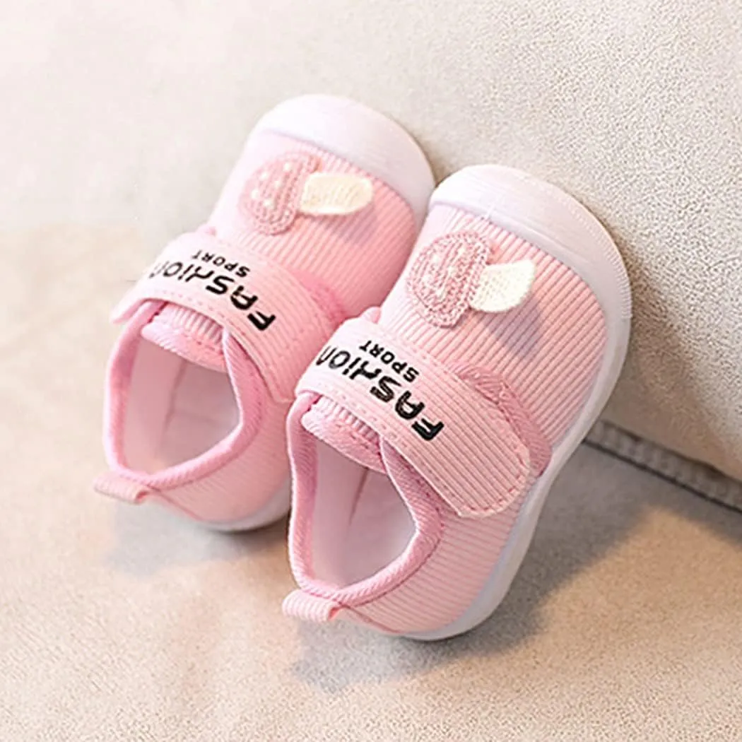 Baby Squeaky Shoes Toddler Boy Girl Sneakers Anti-Slip First-Walkers Lightweight Little Kid Trainers for Walking Running