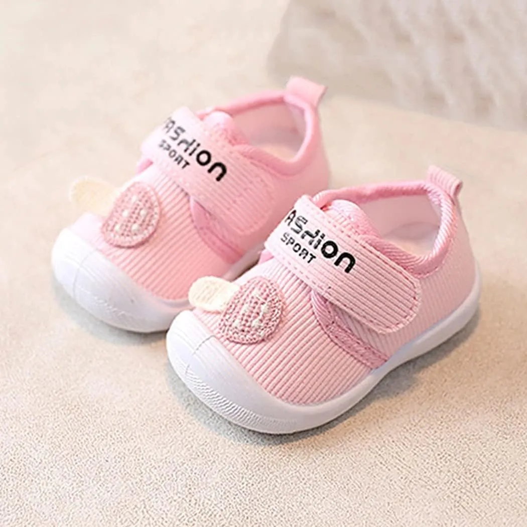 Baby Squeaky Shoes Toddler Boy Girl Sneakers Anti-Slip First-Walkers Lightweight Little Kid Trainers for Walking Running