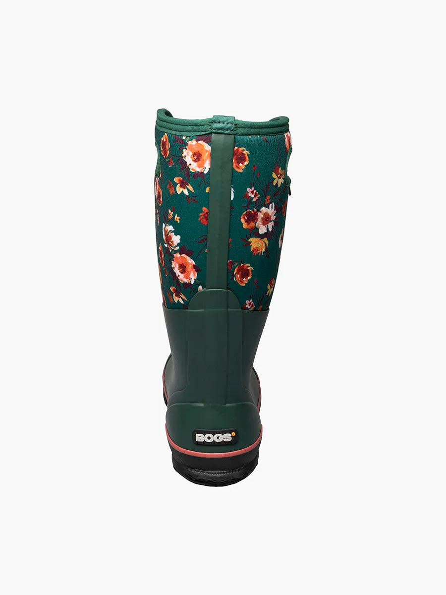 BOGS WOMENS CLASSIC WIDE CALF PRINT BOOT