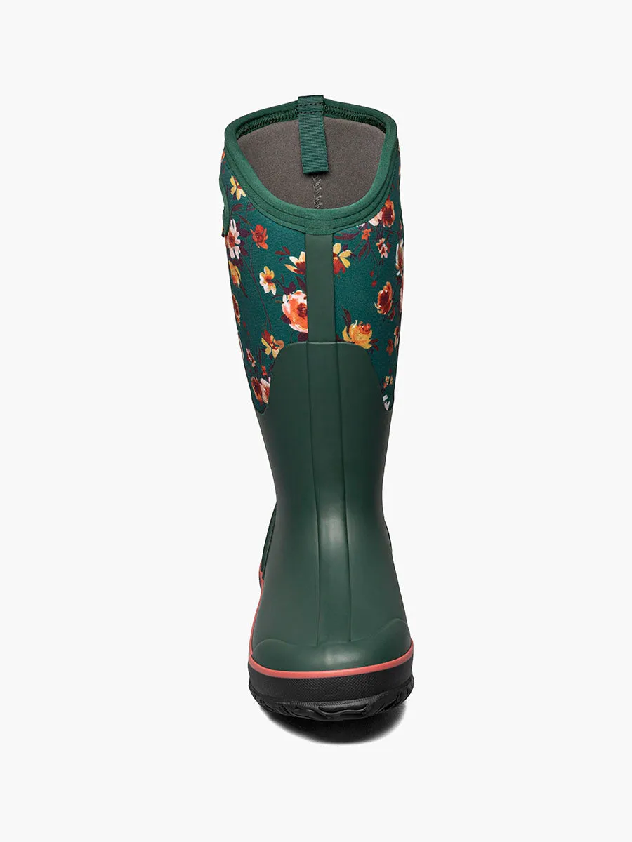 BOGS WOMENS CLASSIC WIDE CALF PRINT BOOT