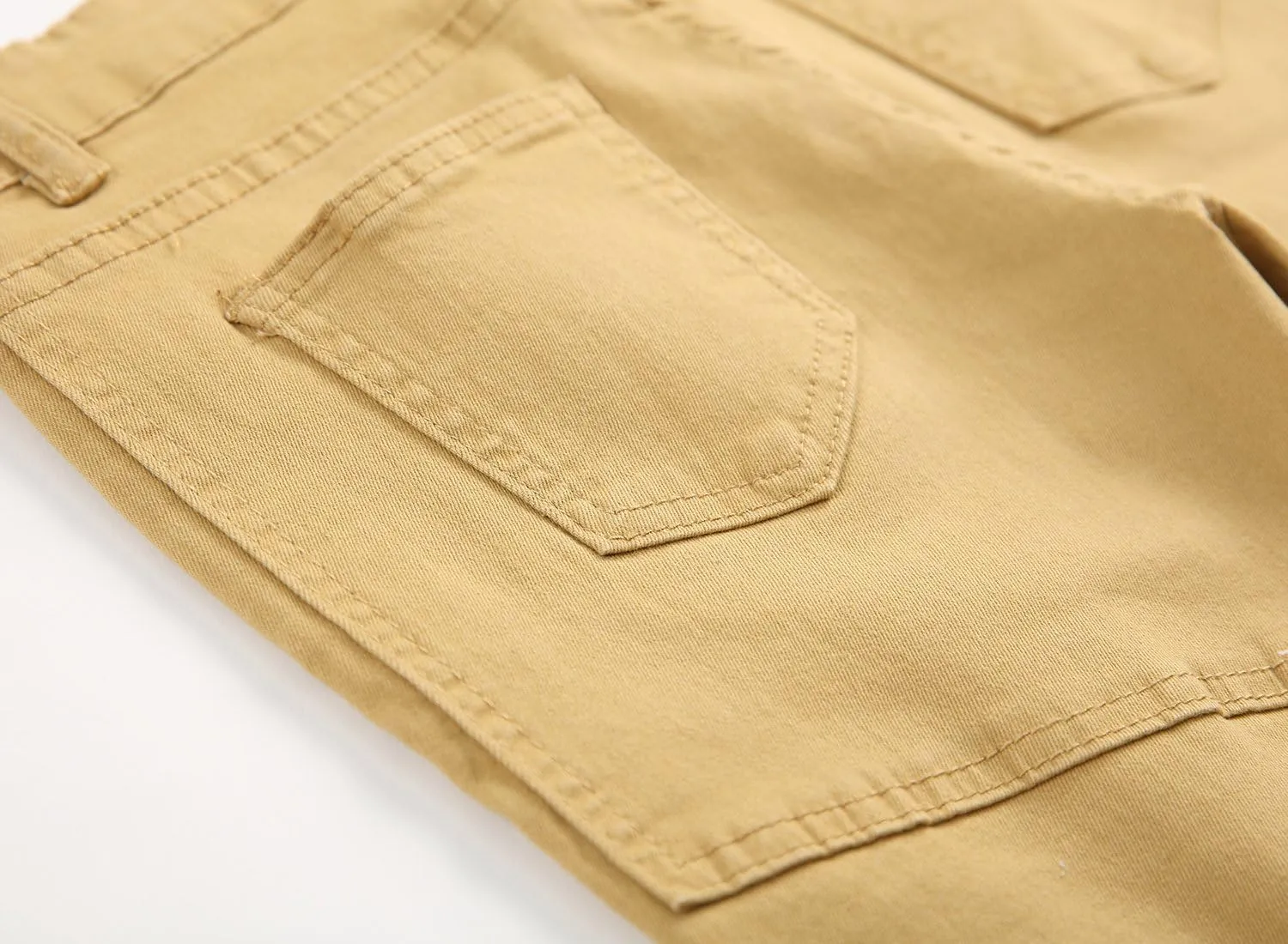 Boy's Stylish Moto Biker Skinny Ripped Wrinkled Stretch Fit Denim Jeans