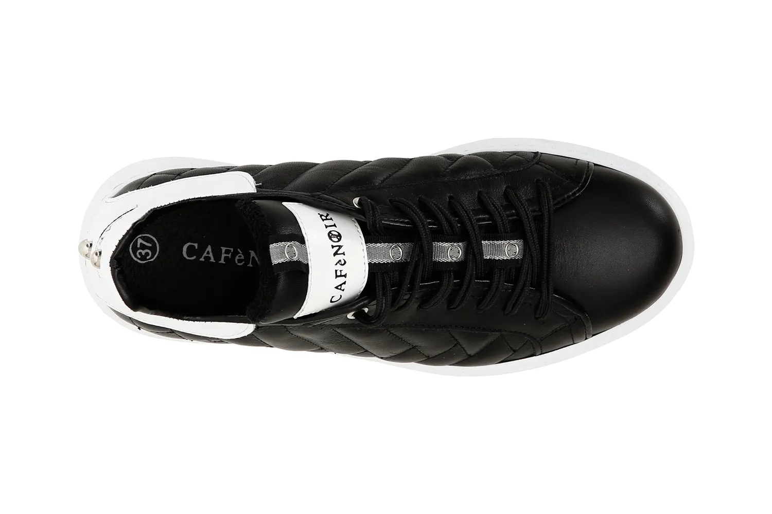 CafèNoir donna sneakers in pelle trapuntata
