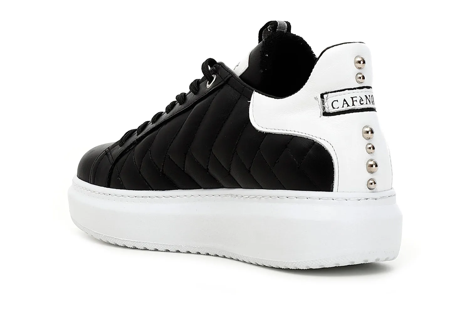 CafèNoir donna sneakers in pelle trapuntata