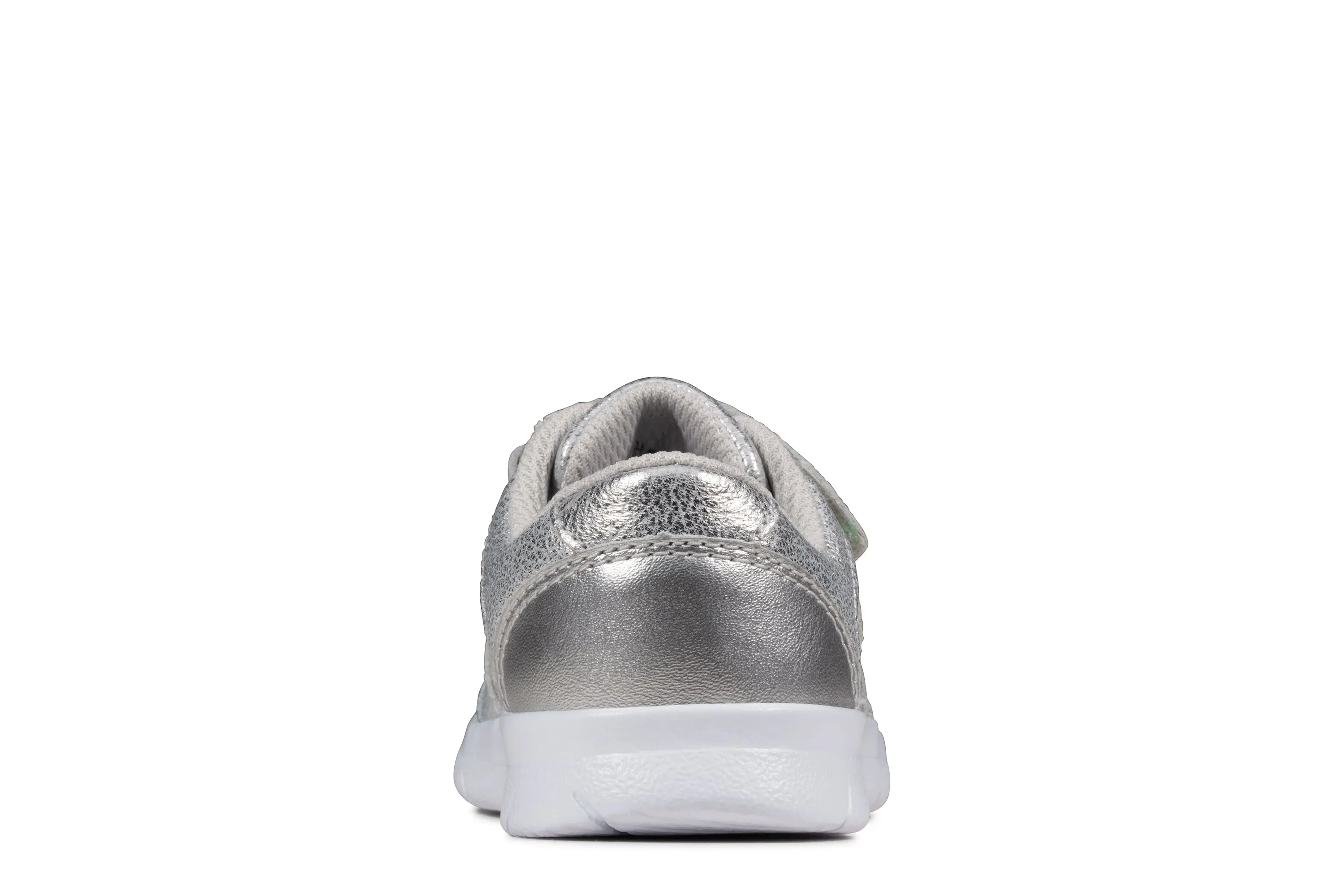 Clarks Ath Sonar T Silver Leather