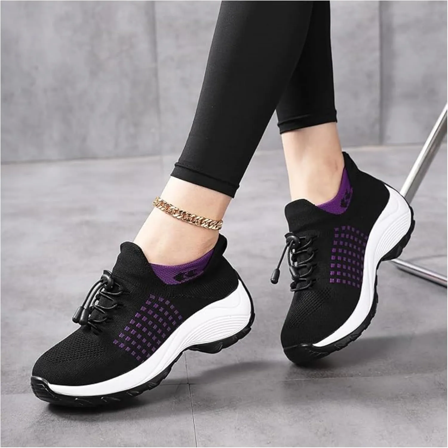 Comfort Wear Orthowear Shoes for Women Orthopedic Walking Sneakers Breathable Comfortable Wide Width Running Shoes