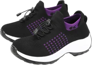 Comfort Wear Orthowear Shoes for Women Orthopedic Walking Sneakers Breathable Comfortable Wide Width Running Shoes