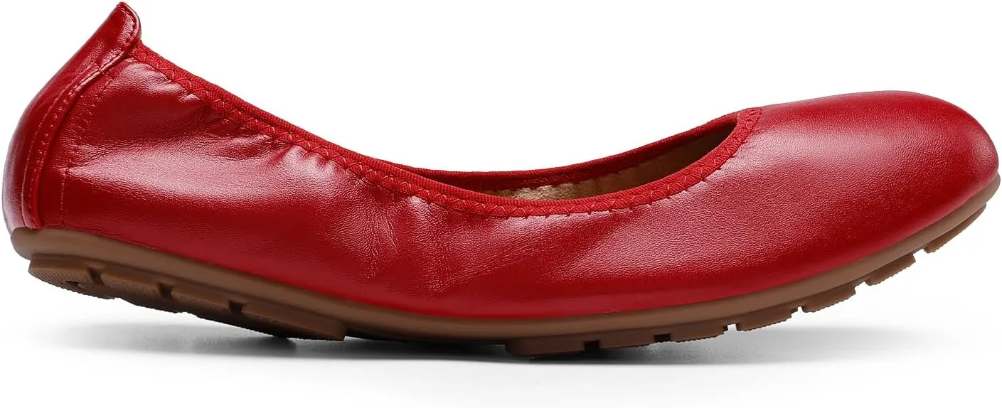 DREAM PAIRS Womens Ballet Flats Foldable Round Toe Dressy Comfortable Slip On Dress Shoes