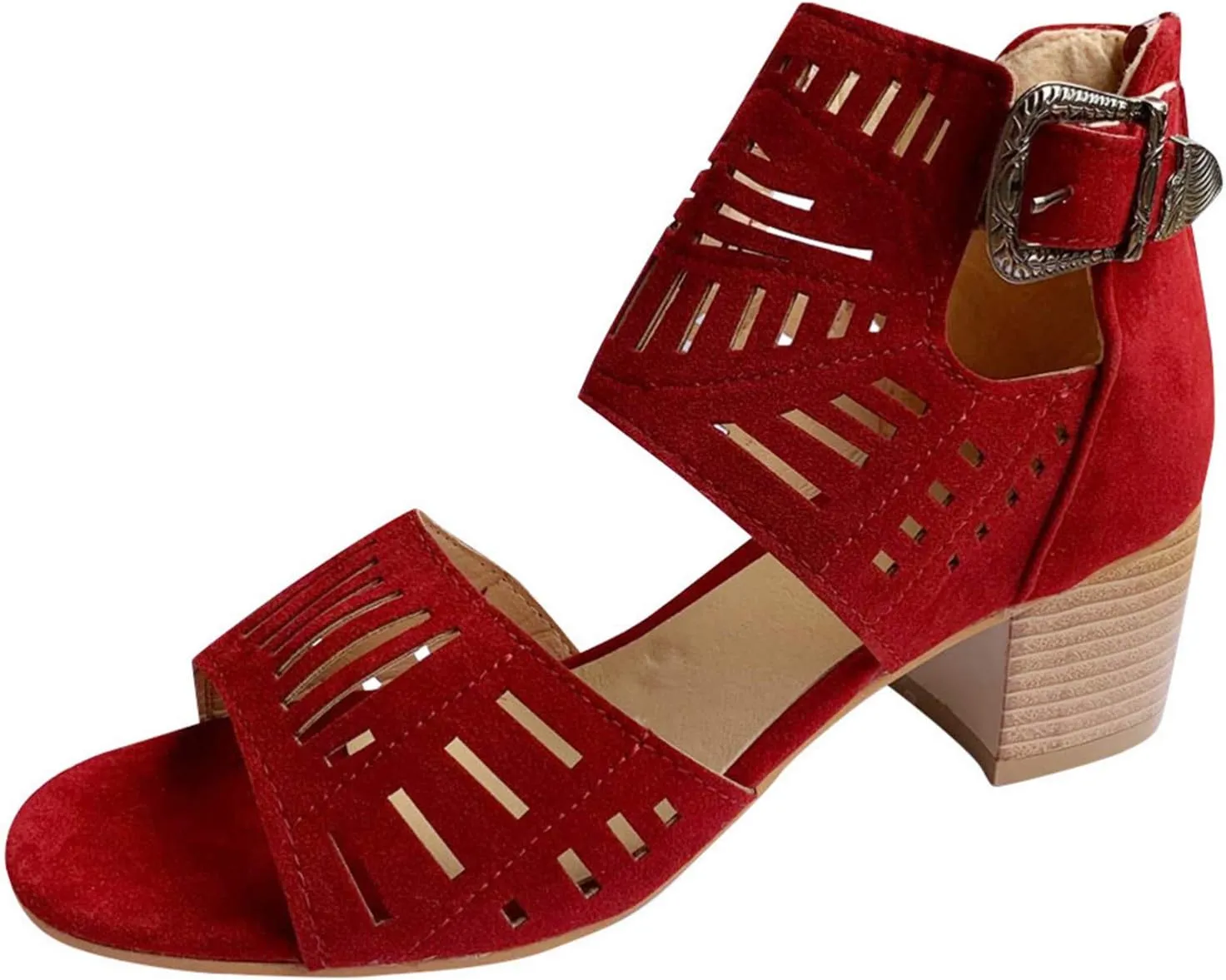 Dress Sandals for Women, Sandals Women Rhinestones Comfy Ankle Sandal Bling Hollow Out Shoes Casual Sandals