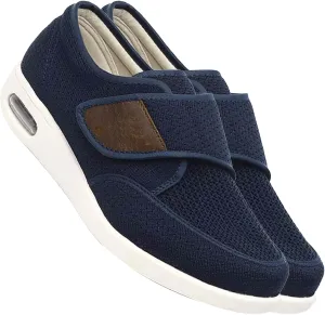 Extra Extra Wide Men's Slip-On Trainers - Lightweight Walking, Running, and Gym Sneakers for Comfort and Style