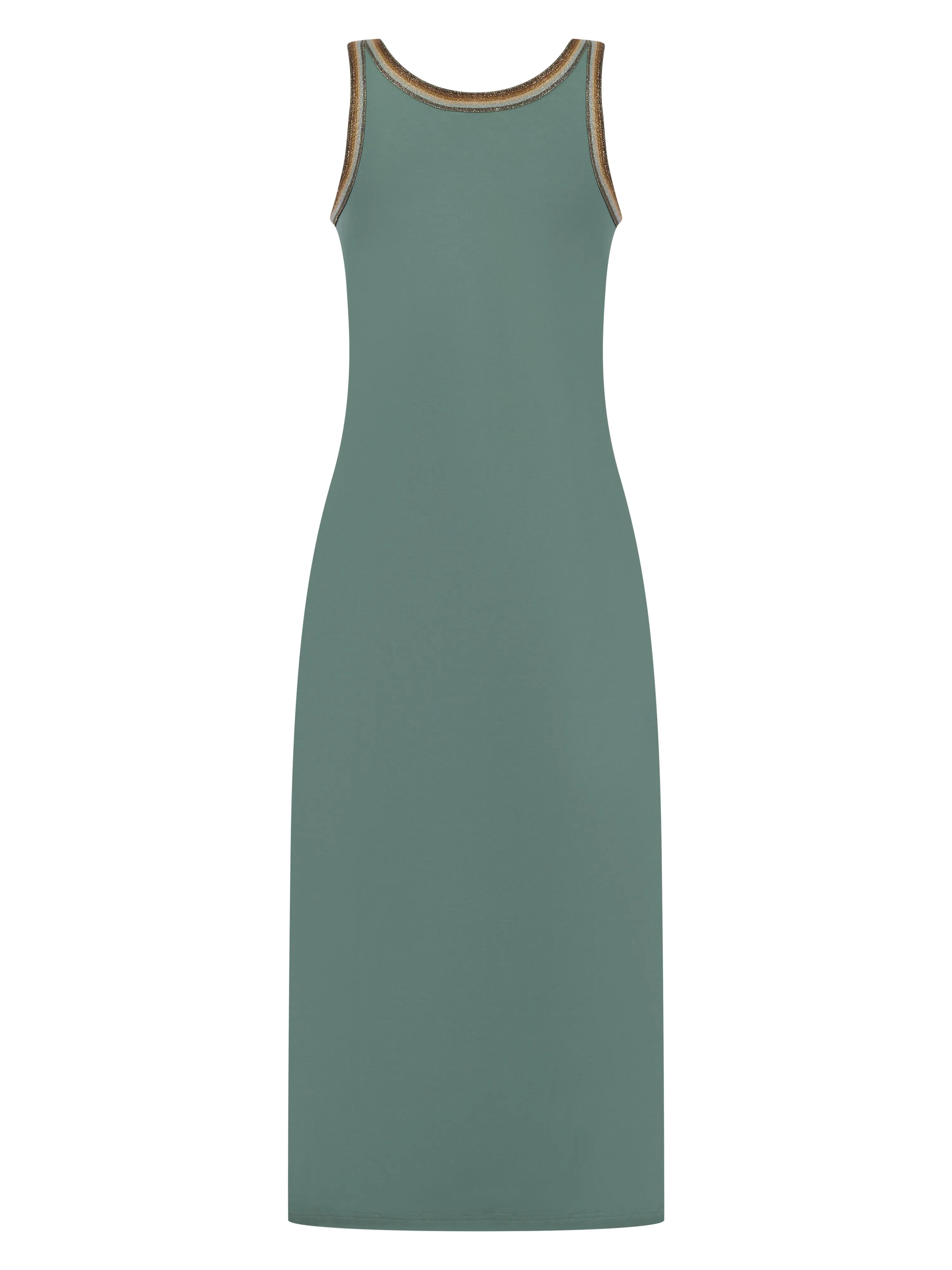 Finch Jersey Dress in Seafoam