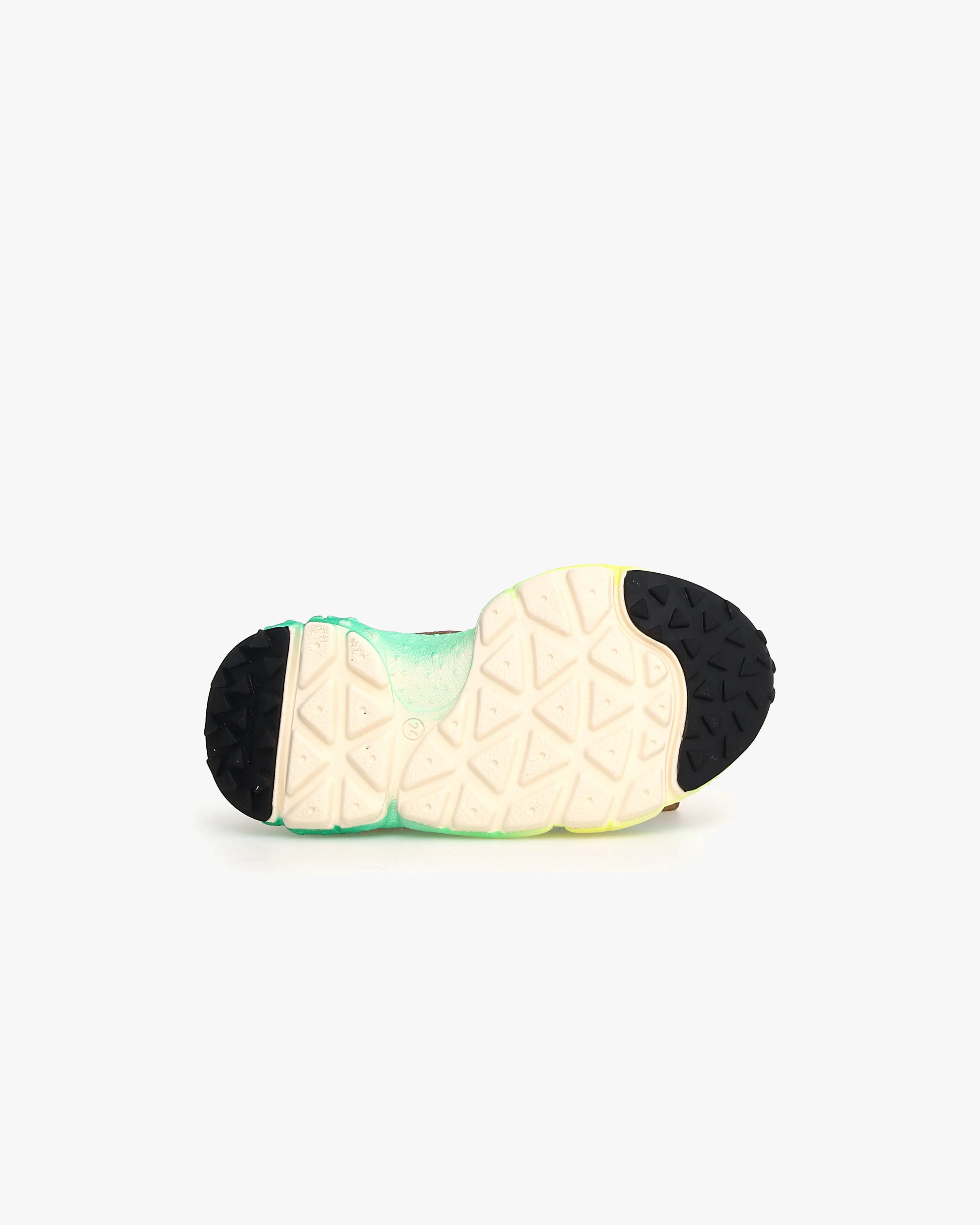 Flower Mountain Kids Yamano 3 E-Calf & Mesh - Cognac / Stone / Orange