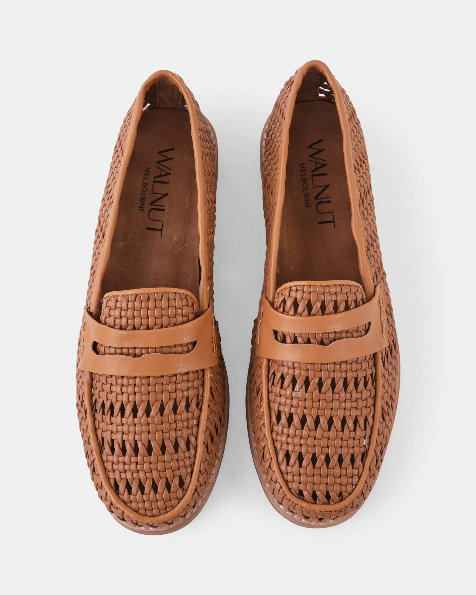 Harlow Loafer - Tan Woven