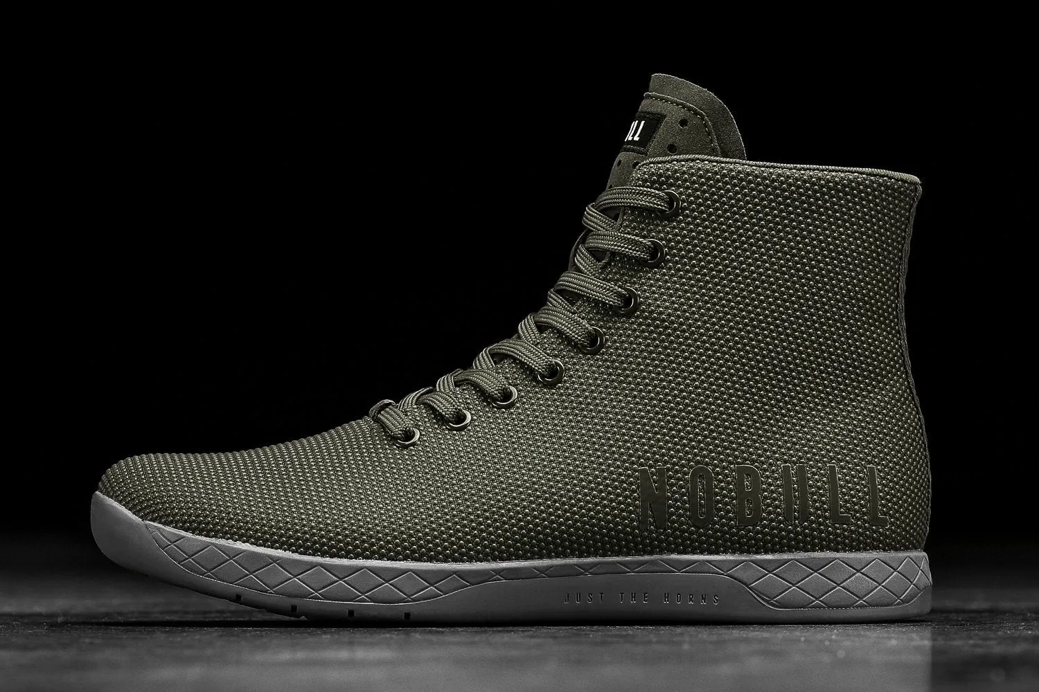 HIGH-TOP ARMY GREY TRAINER (WOMEN'S)