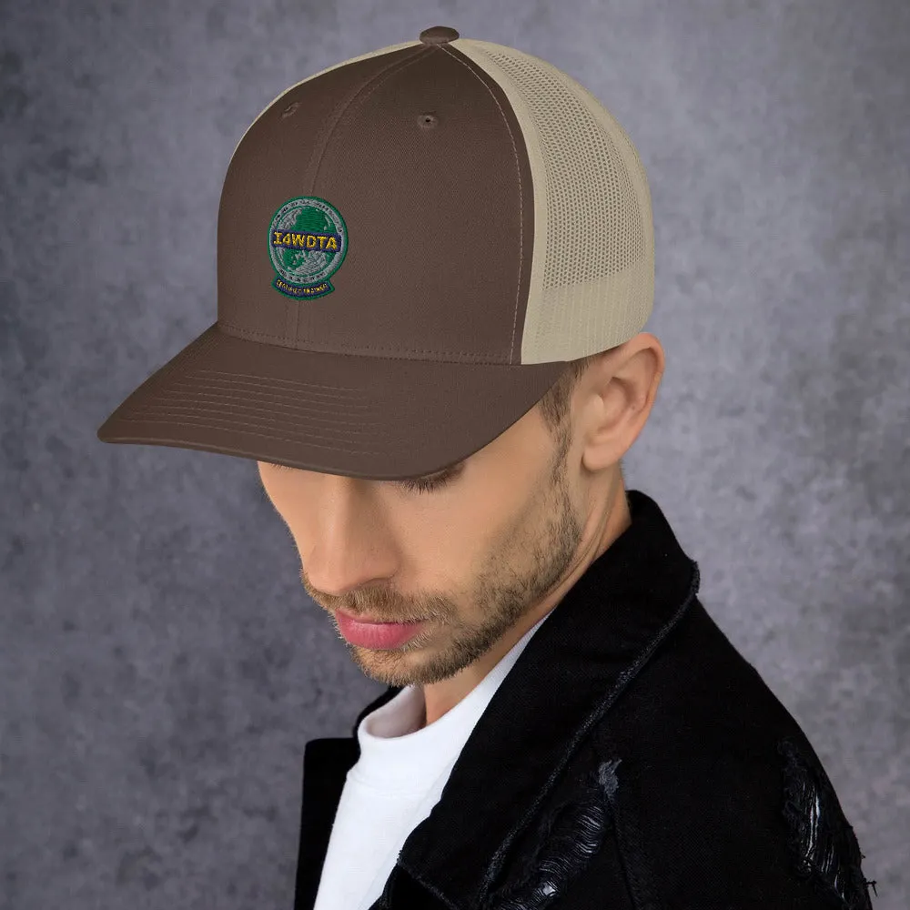 I4WDTA Embroidered Trucker Hat (CERTIFIED TRAINERS ONLY) - Reefmonkey