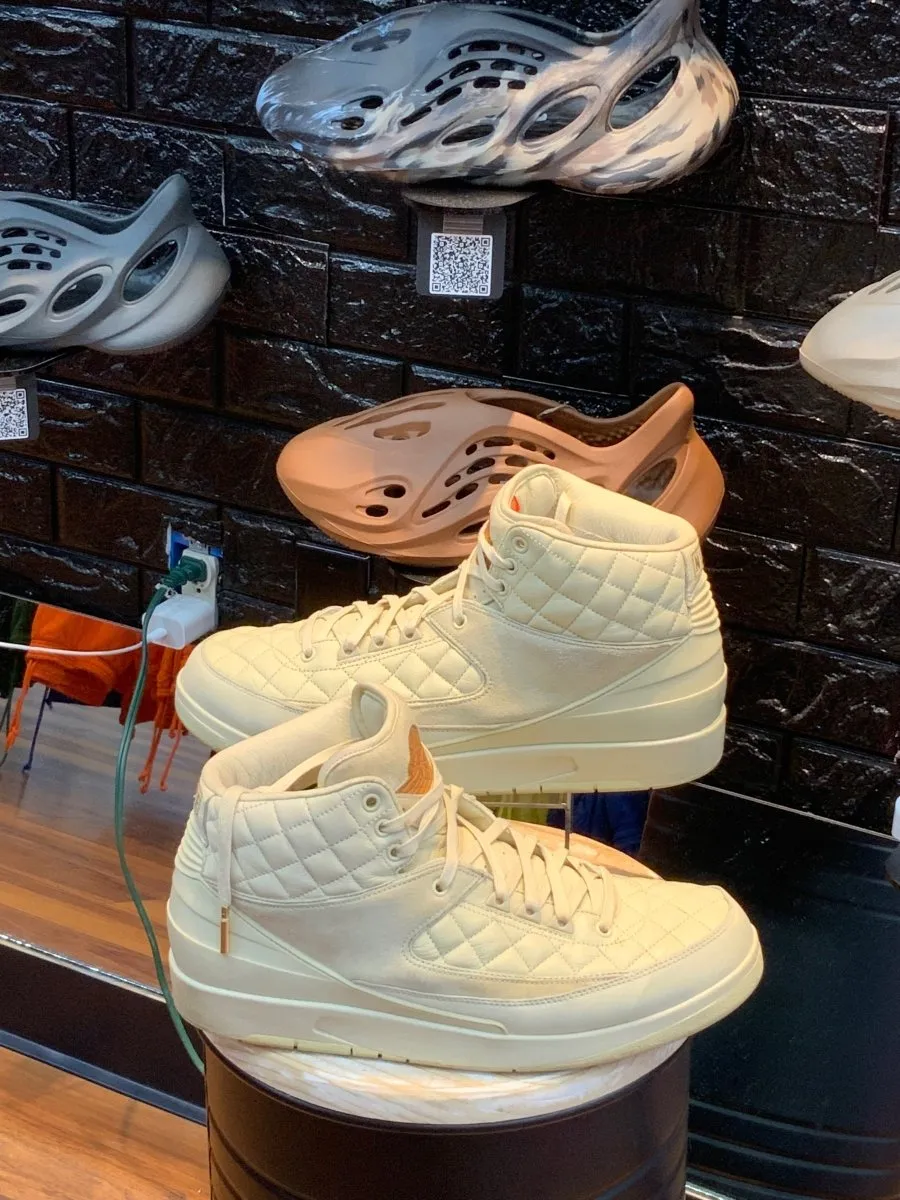Just Don x Air Jordan 2 Retro 'Beach' - Gently Enjoyed (Used) Men 13