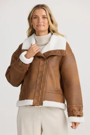 Kalo Jacket - Tan
