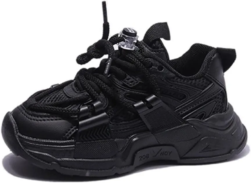 Kids Slip On Athletic Sneakers, Comfortable Running Shoes for Boys Girls Stylish Supportive Footwear for Active