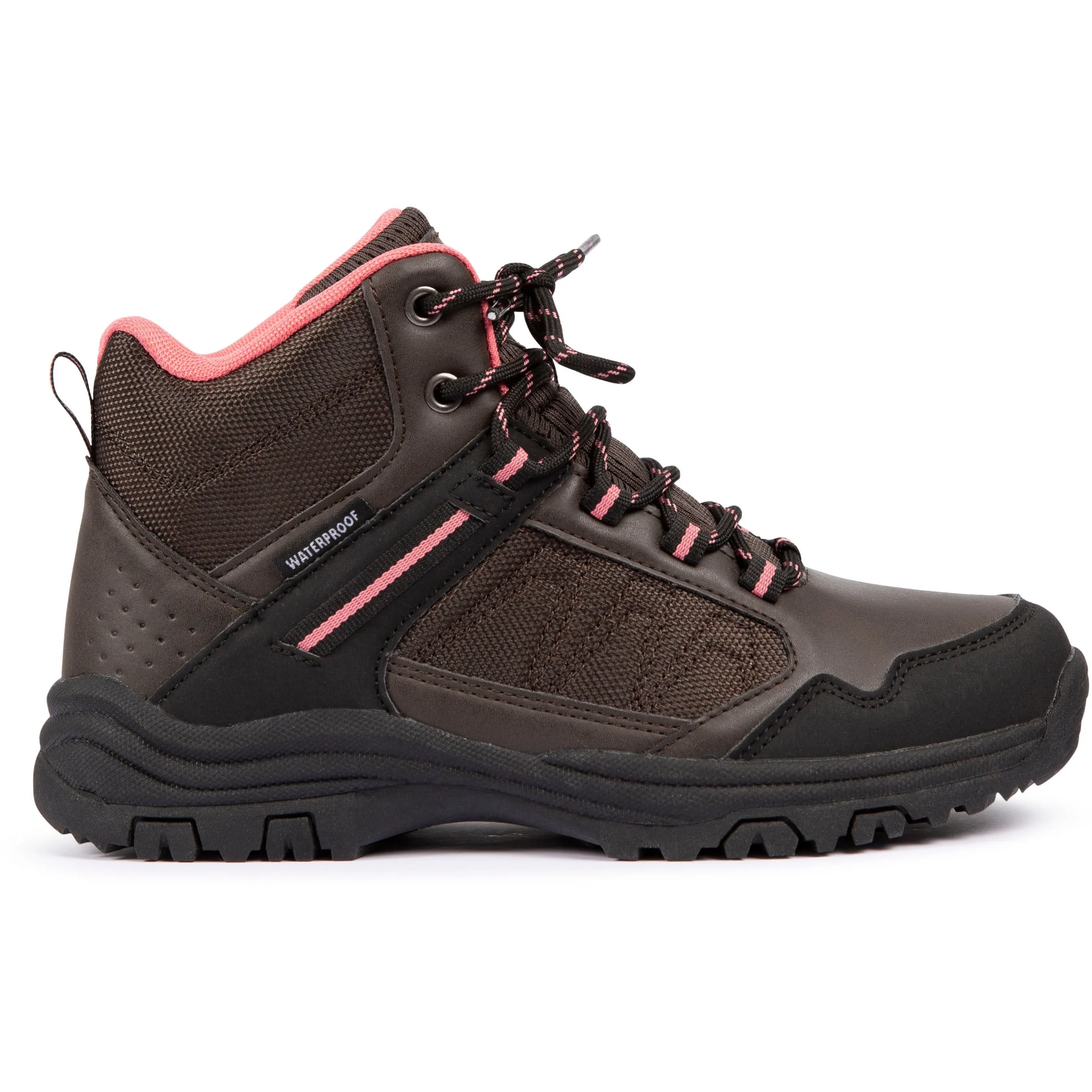 Lyre Women's Waterproof Walking Boots in Dark Brown