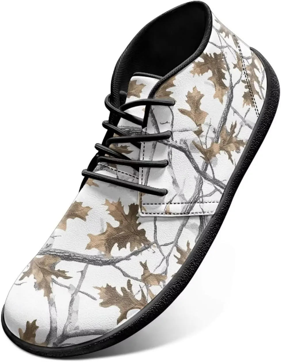 Mens Barefoot Shoes Stylish Zero Drop Sole Anti-Skid Running Sneakers for Walking Hiking