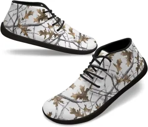 Mens Barefoot Shoes Stylish Zero Drop Sole Anti-Skid Running Sneakers for Walking Hiking