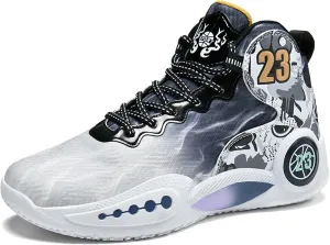 Men's Basketball Shoes Breathable Anti Slip Sports Wear-Resistant Practical Training Boots