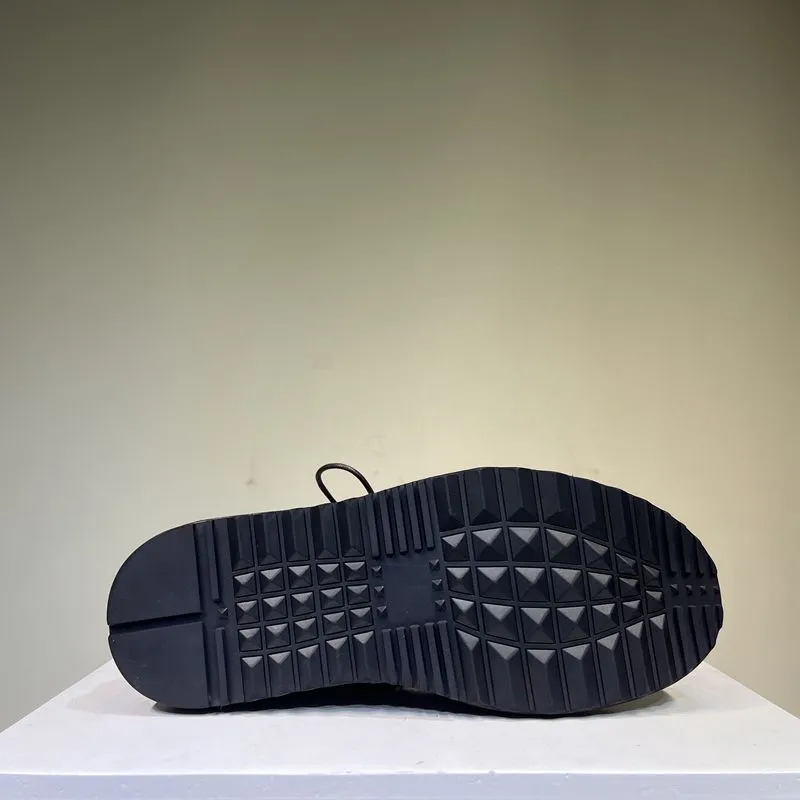 Men's Distressed Thick-soled Leather Shoes