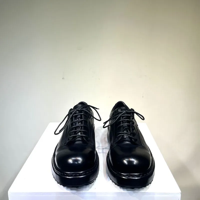 Men's Distressed Thick-soled Leather Shoes