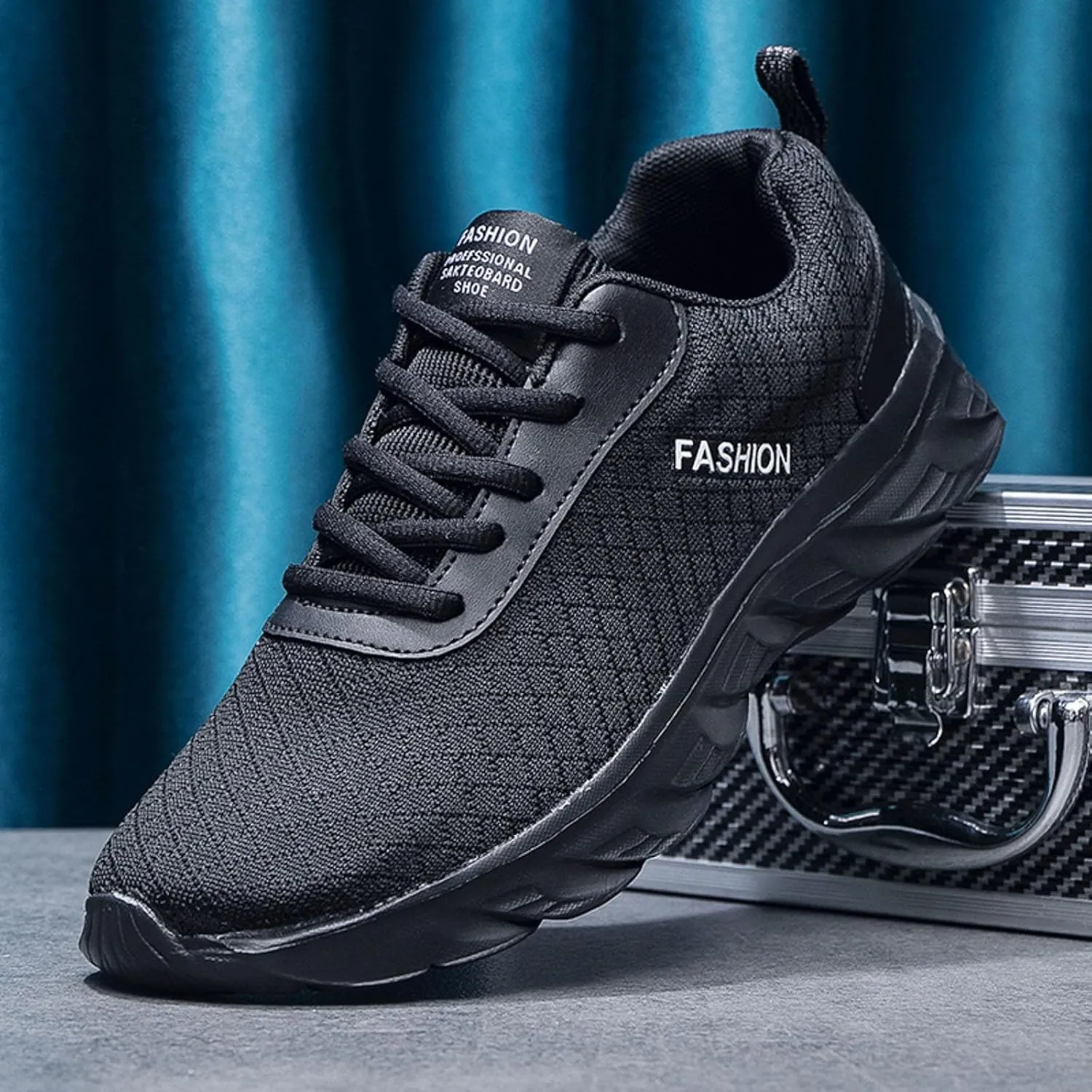 Men's Minimalist Barefoot Shoes Casual Sneaker Mesh Breathable Walking Shoe Men's Stylish Lightweight Sneakers