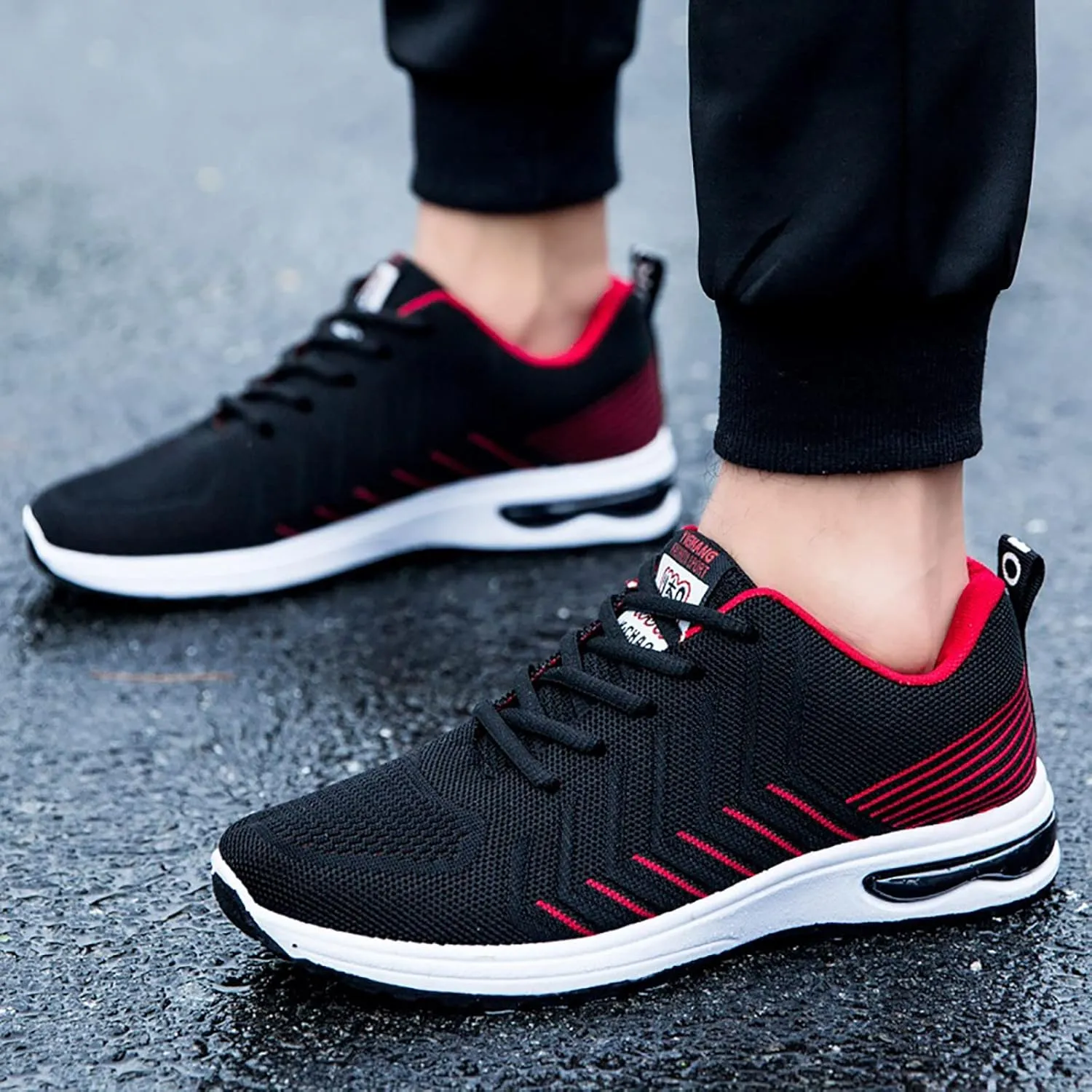 Men's Orthopedic Comfortable Slip-On Shoes Breathable Casual Comfortable Walking Sneaker Non Slip Walking Shoes