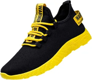 Men's Running Tennis Shoes Lightweight Walking Sneakers Breathable Gym Workout Shoes for Athletic Work Gym Jogging