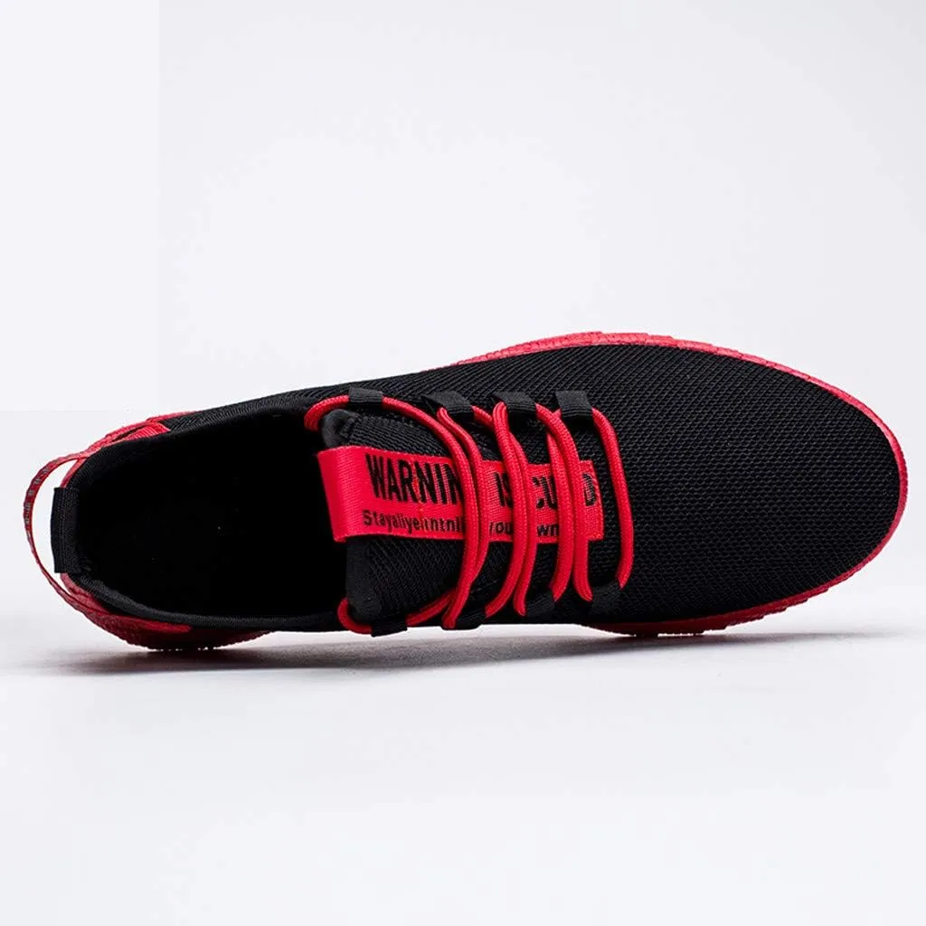 Men's Running Tennis Shoes Lightweight Walking Sneakers Breathable Gym Workout Shoes for Athletic Work Gym Jogging
