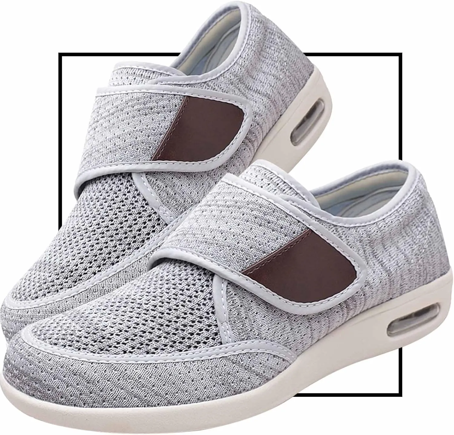 Men's Slip-On Trainers - Casual Fashion Walking Moccasins with Adjustable Closures for Comfort and Style