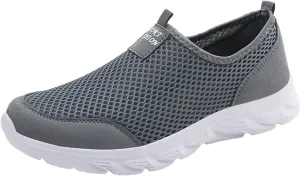 Men's Stylish Lightweight Sneakers Breathable Casual Comfortable Walking Sneaker Arch Support Plantar Fasciitis