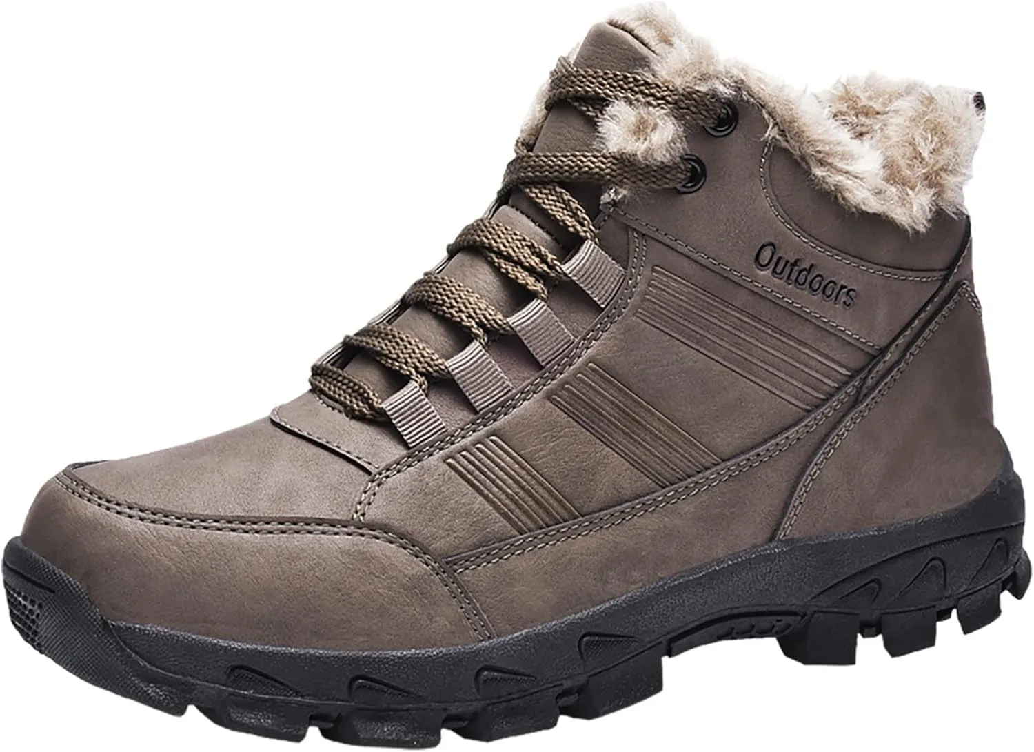 Men's Work Boots Composite Toe Hiking Sneakers Shoes Slip On Women Workout Shoes Business Casual Winter Backpacking Snow Botas Warm Water Hike Grounded Footwear
