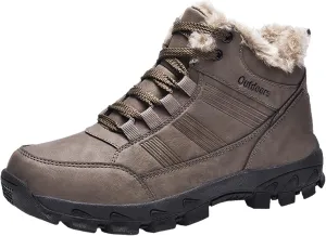 Men's Work Boots Composite Toe Hiking Sneakers Shoes Slip On Women Workout Shoes Business Casual Winter Backpacking Snow Botas Warm Water Hike Grounded Footwear