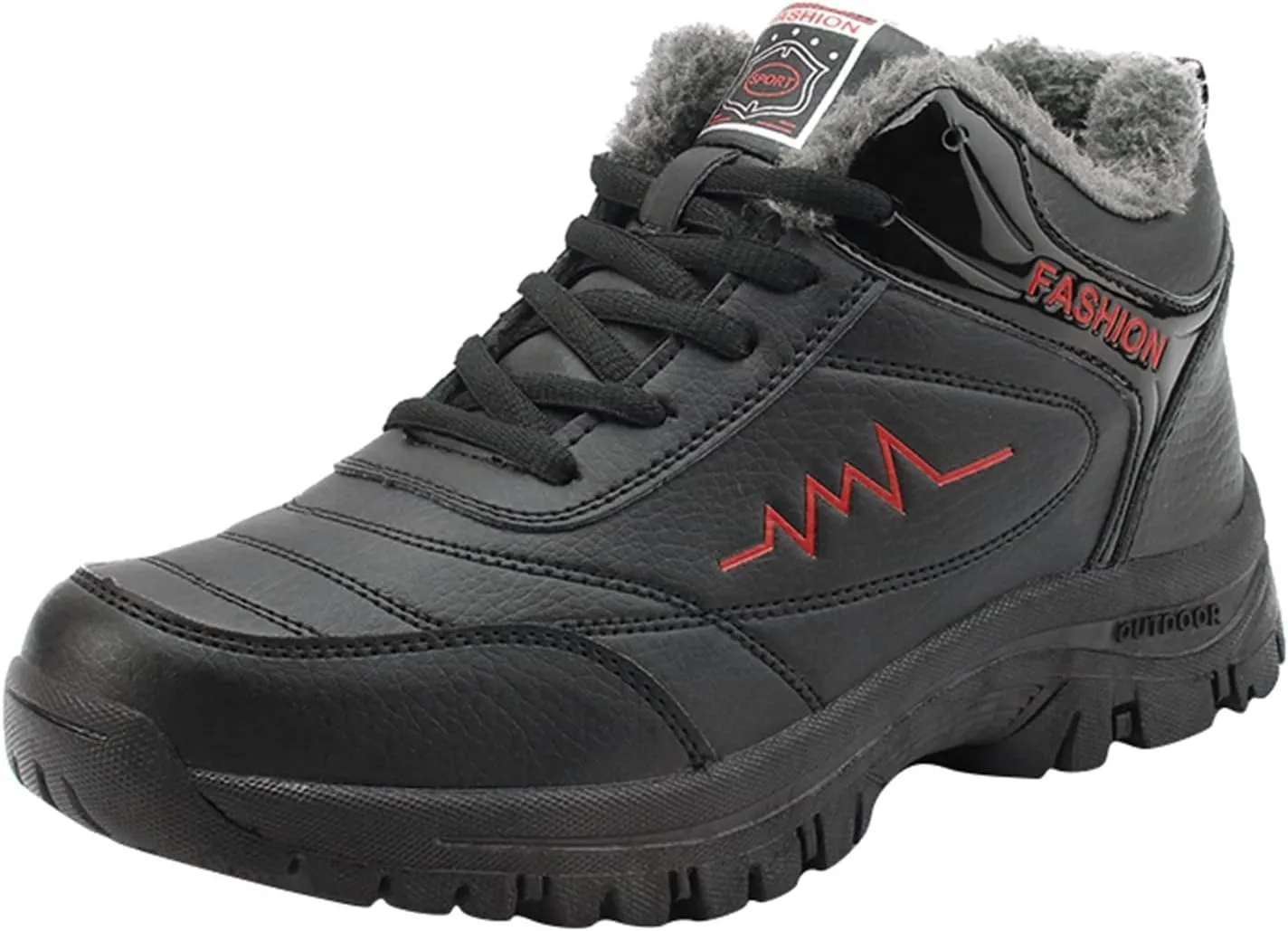 Men's Work Boots Non Steel Toe Hiking Sneakers Ankle Ladies Womens Safety Shoes Waterproof Platform Shoes Composite Toe Botas Hike Grounded Footwear