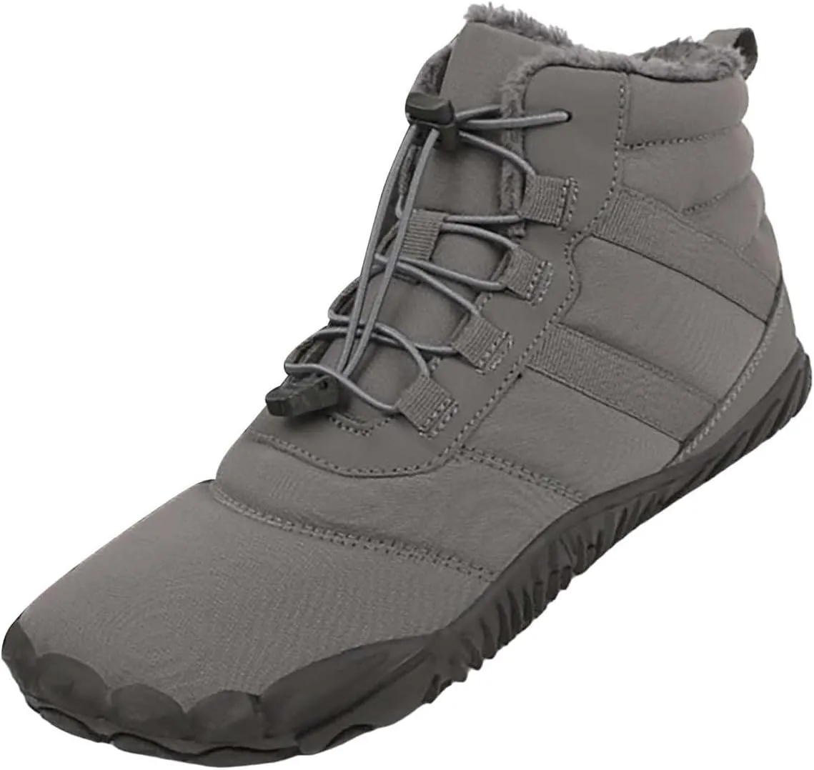 Men's Work Boots Soft Toe Hiking Sneakers Boot with Comfort Womens Workout Shoes Waterproof Wide Outdoor Shoes Slip on Loafers Hike Grounded Footwear