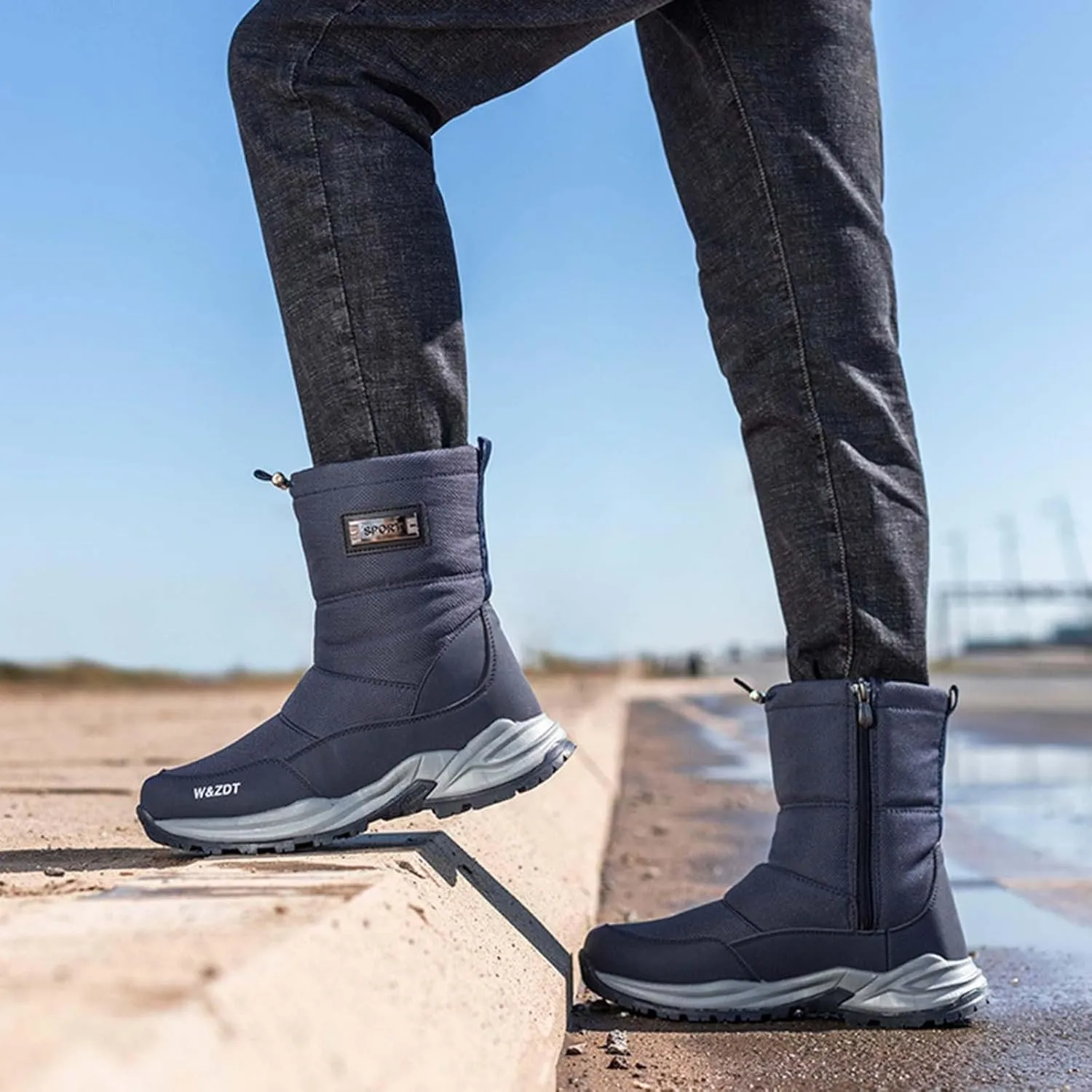 Men's Work Boots Steel Toe Hiking Sneakers Ankle Ladies Women Safety Shoes Comfortable Composite Safety Toe Waterproof Industrial Casual Hike Grounded Footwear