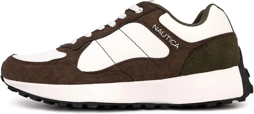 Nautica Men's Casual Sneakers with Cushioned Sole  Stylish Walking Shoes for Everyday Comfort