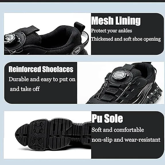 Noozier Safety Shoes, Noozier Safety Shoes Mens Steel Toe, Evontira Elevated Pro Trainers Steel Toe Shoe