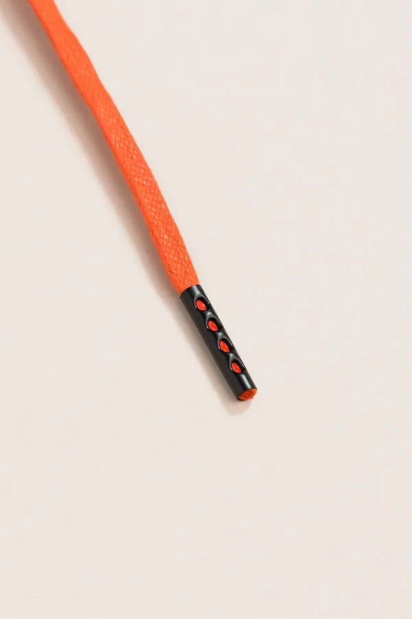 Orange | 4 mm Round Waxed Shoelaces