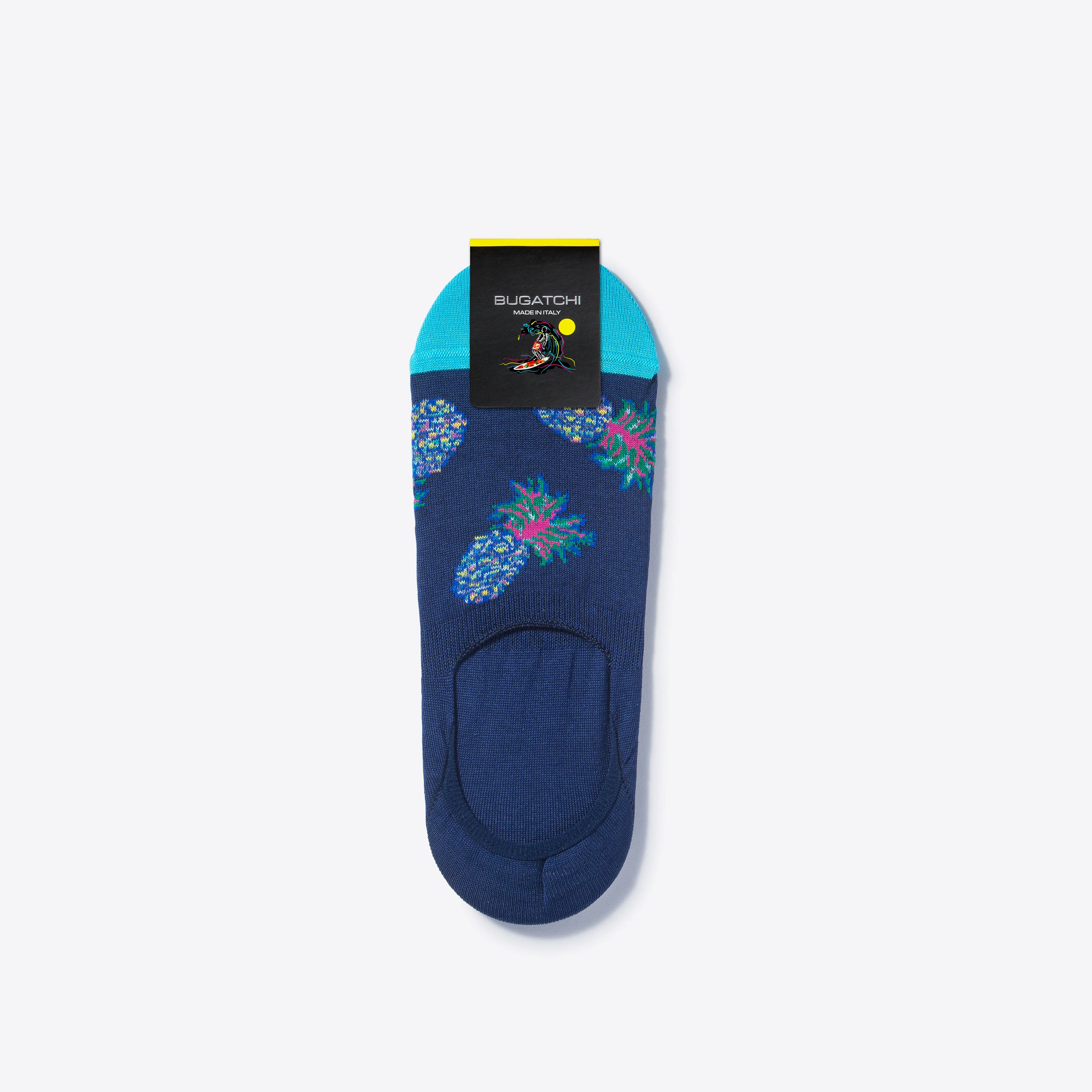 Pineapples No-Show Loafer Liner Socks