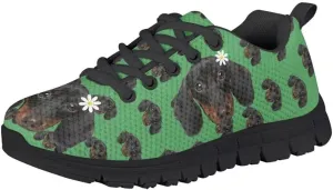 Pinupub Boys Colorful Sneakers Personalized Pretty Cool Comfort Practical Non Slip Lace-up Shoes for Running Walking
