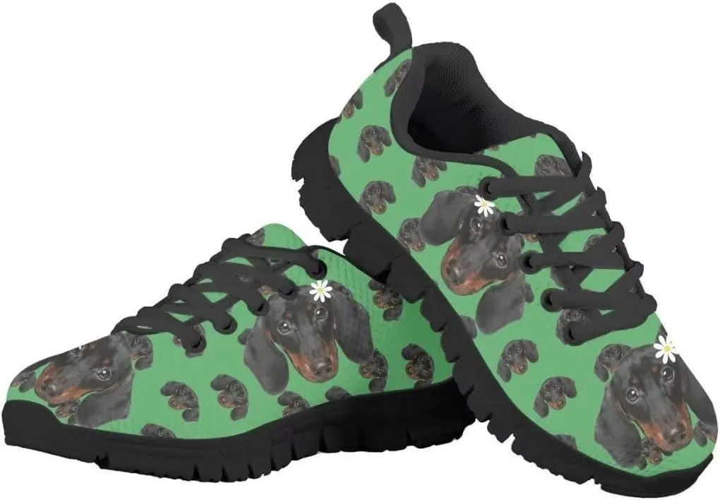 Pinupub Boys Colorful Sneakers Personalized Pretty Cool Comfort Practical Non Slip Lace-up Shoes for Running Walking