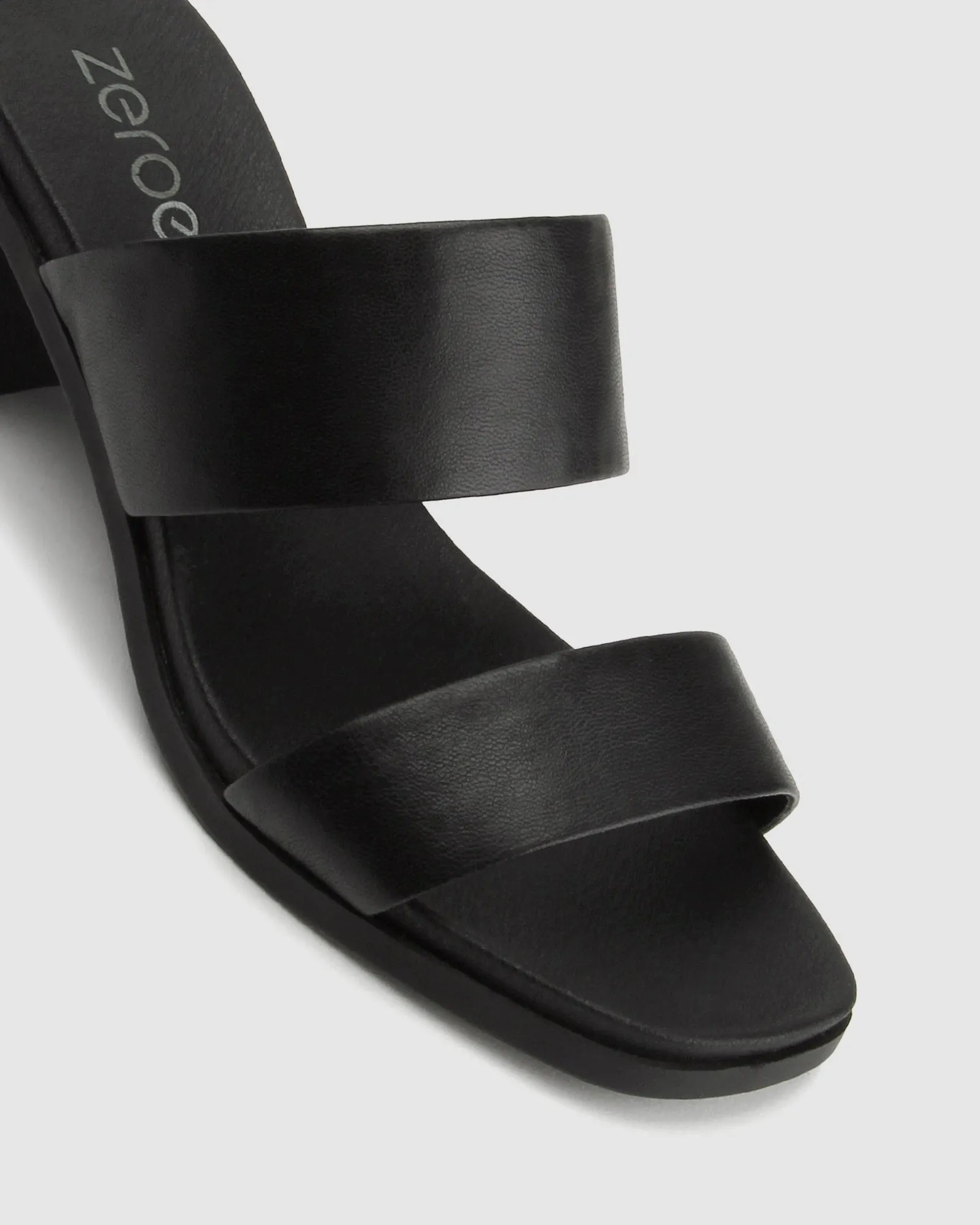 PIPPA Vegan Block Heel Mules