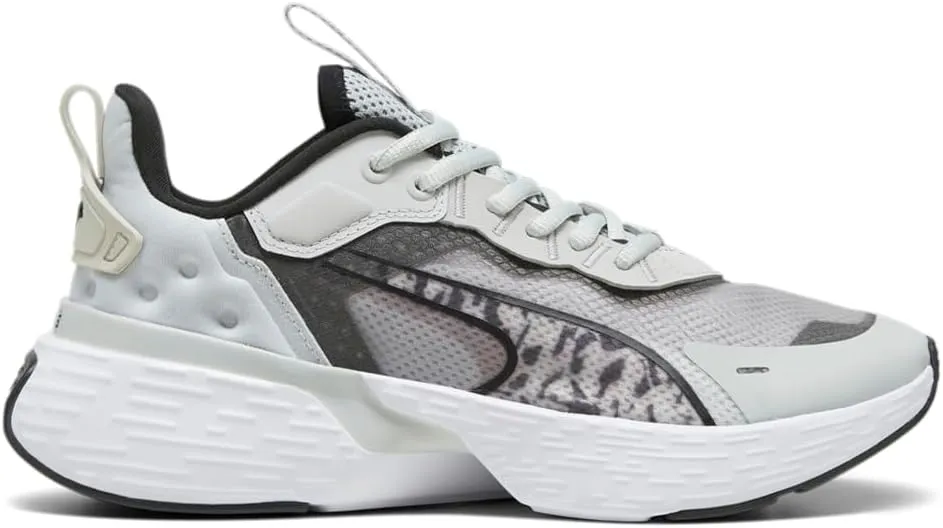 Puma Womens Softride Sway Feline Fine Running Sneakers Shoes - Grey