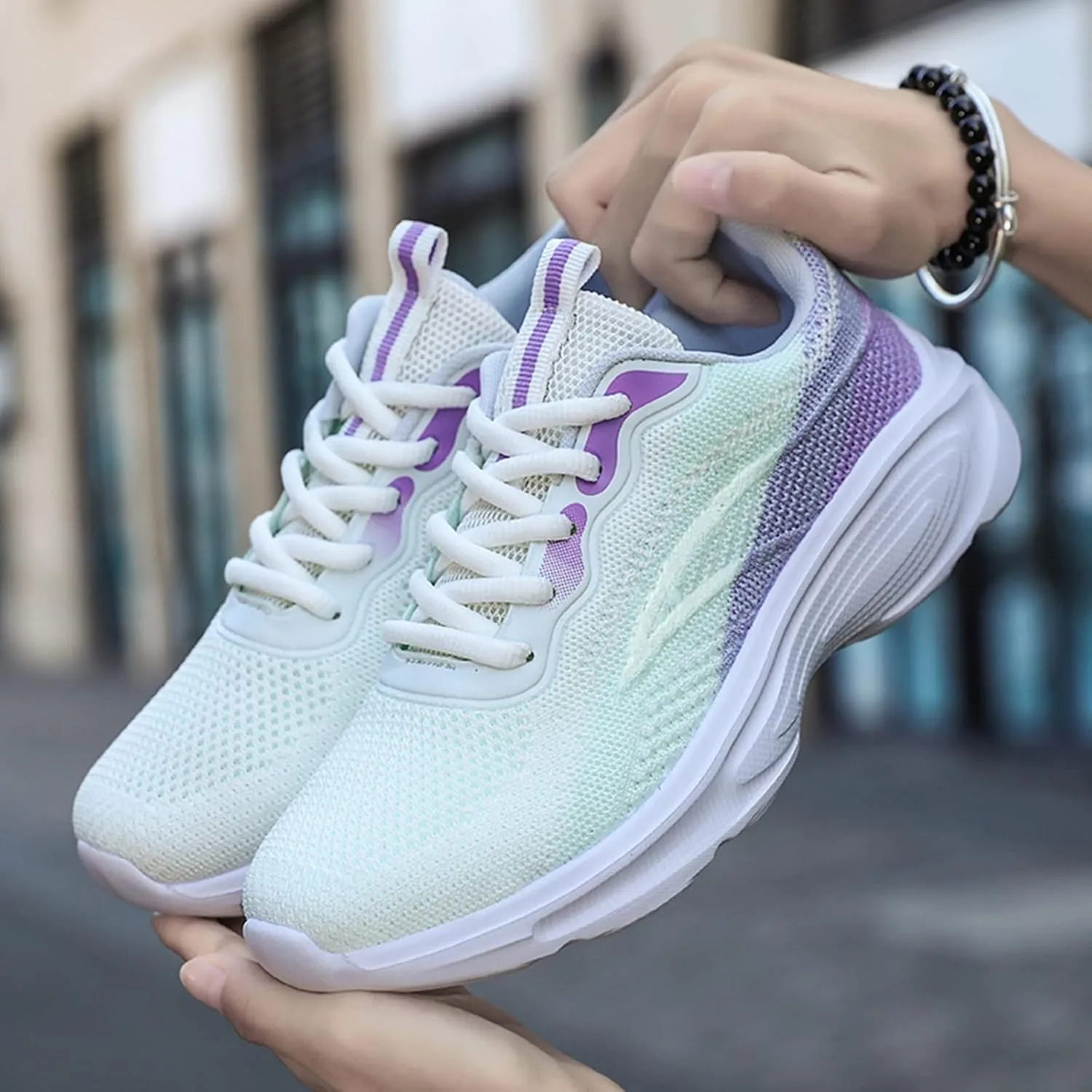 Running Shoes Non Slip Breathable Women Sneakers Comfortable Lightweight Walking Tennis Workout Athletic Shoes