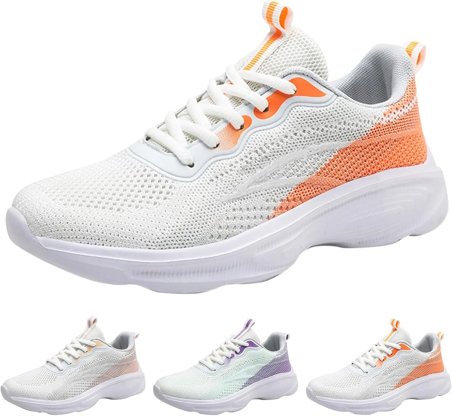 Running Shoes Non Slip Breathable Women Sneakers Comfortable Lightweight Walking Tennis Workout Athletic Shoes